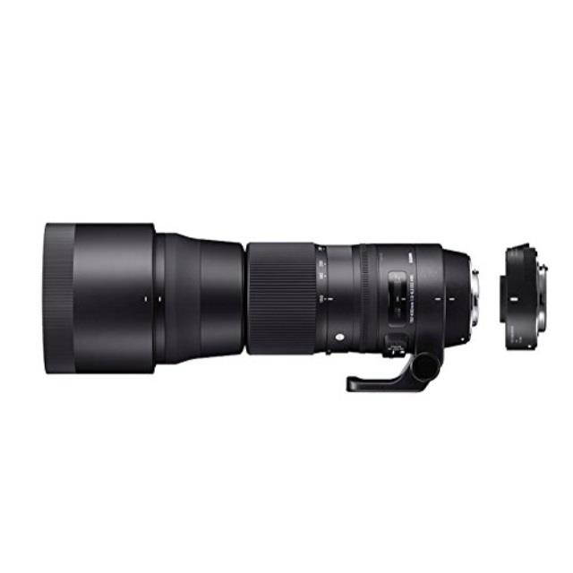 Sigma ZB954 150-600mm F5-6.3 DG HSM Contemporary Lens with 1.4X Tele-Converter Kit for Canon (Black)