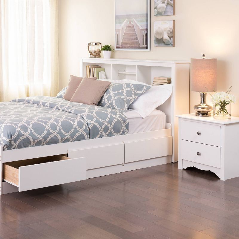 Monterey Headboard White (Full/Queen) - Prepac