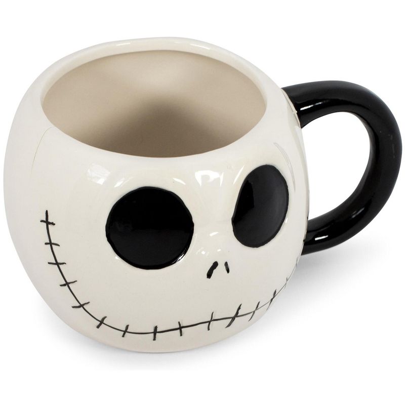 The Nightmare Before Christmas Jack Skellington Sculpted Coffee Mug | 20 Ounces