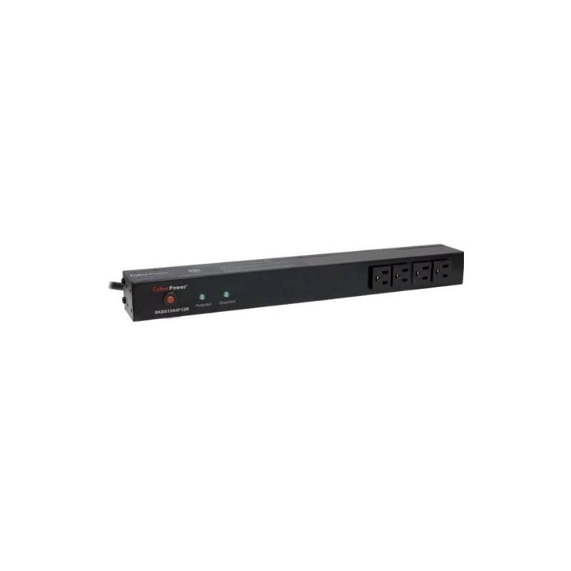 RKBS15S4F12R 15A 16Outlet 1U RM Rackbar Surge Suppressor