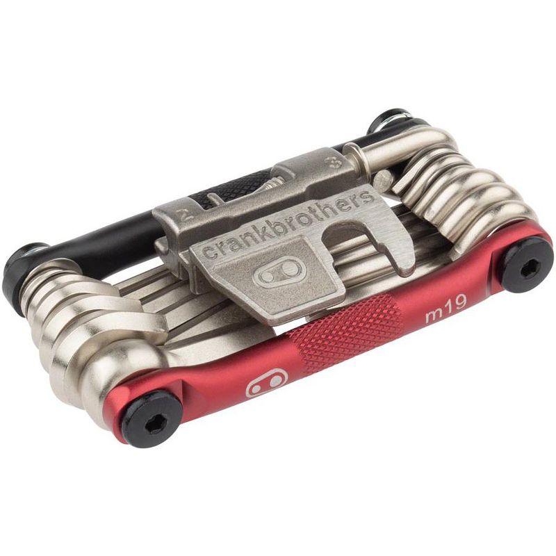 Crank Brothers Multi 19 Bike Multi-Tool - Black/Red