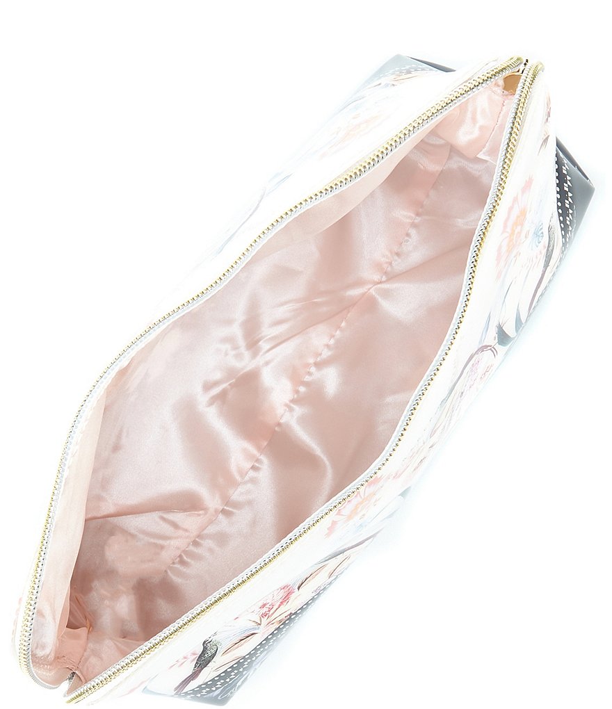 ROYCE New York Leather Large Cosmetic Bag