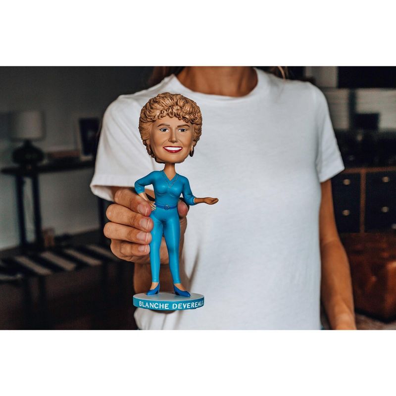 Icon Heroes The Golden Girls 8 Inch Resin Bobblehead | Blanche Devereaux