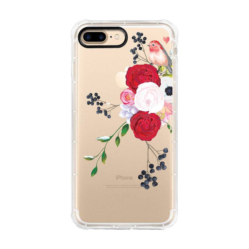 OTM Essentials Apple iPhone Tough Edge Clear Phone Case - Winter Bird