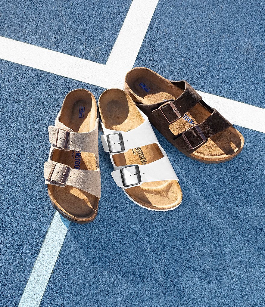 Birkenstock Women's Arizona Double Banded Buckle Slip-On Sandals