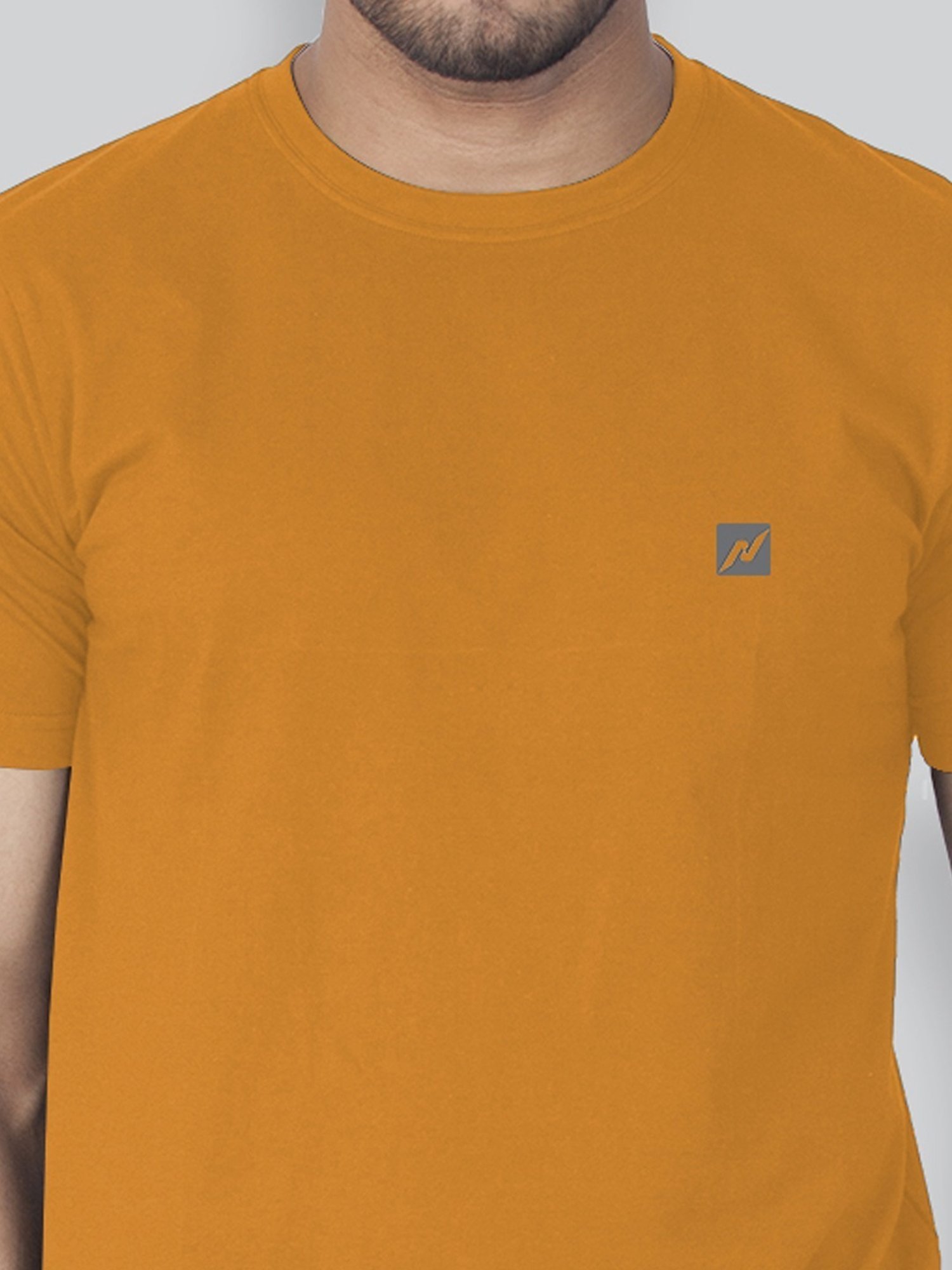 Lux Nitro Orange & Yellow Regular Fit T-Shirt Pack of - 2