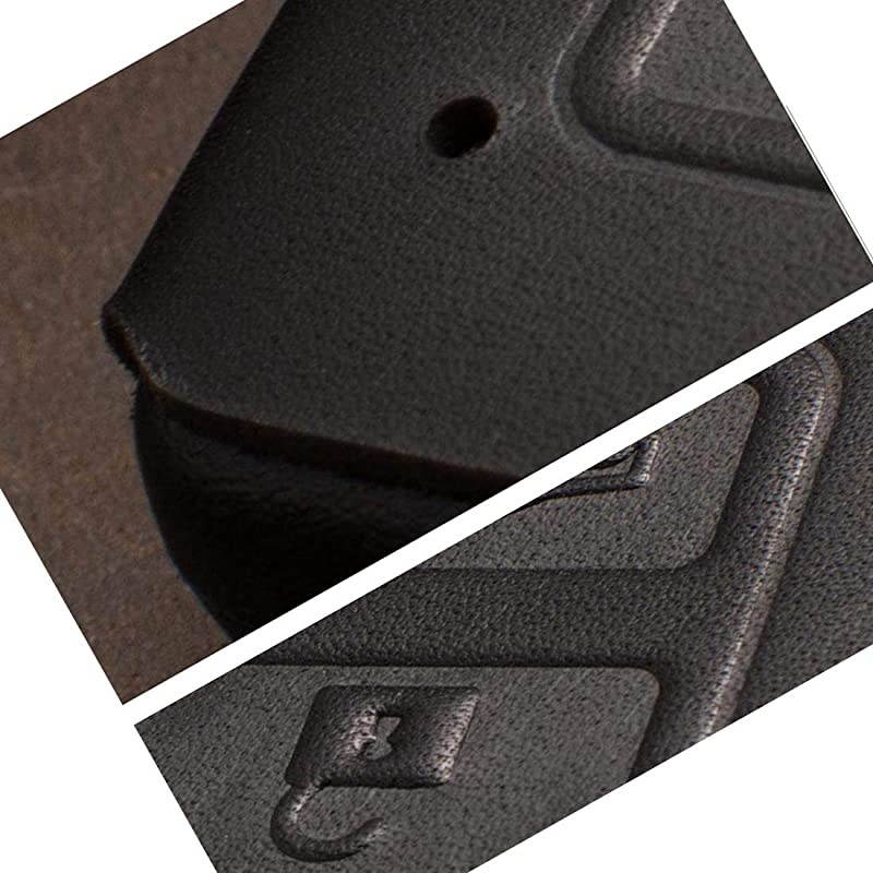 Key Fob Cover-Soft Calfskin Leather Protector Case Holder Compatible with LEXUS ES250 ES350 ES300H GS350 GS450 NX300 ES300H -4-Buttons Keychain (Brown) &hellip;