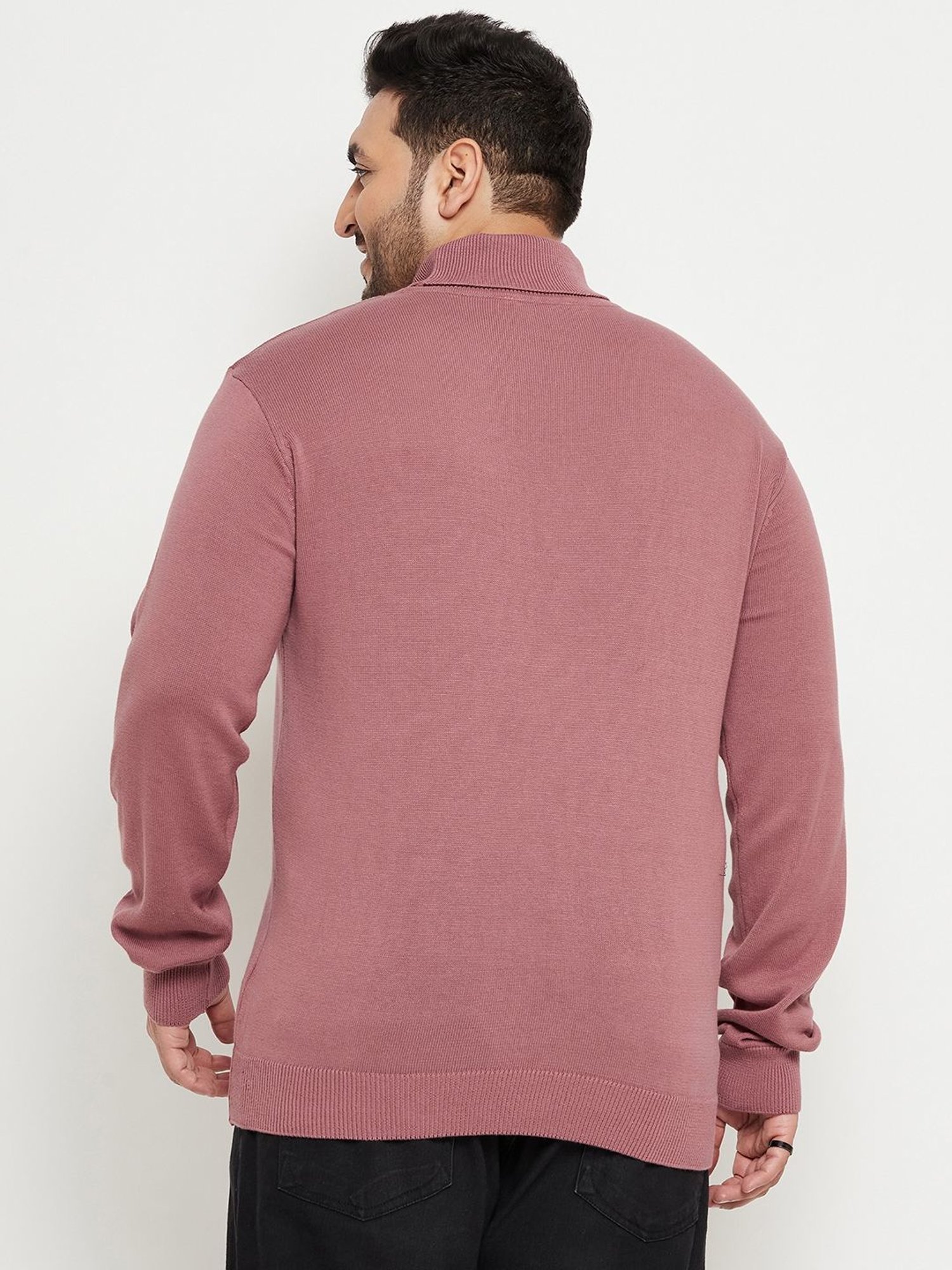 Club York Pink Regular Fit Sweater