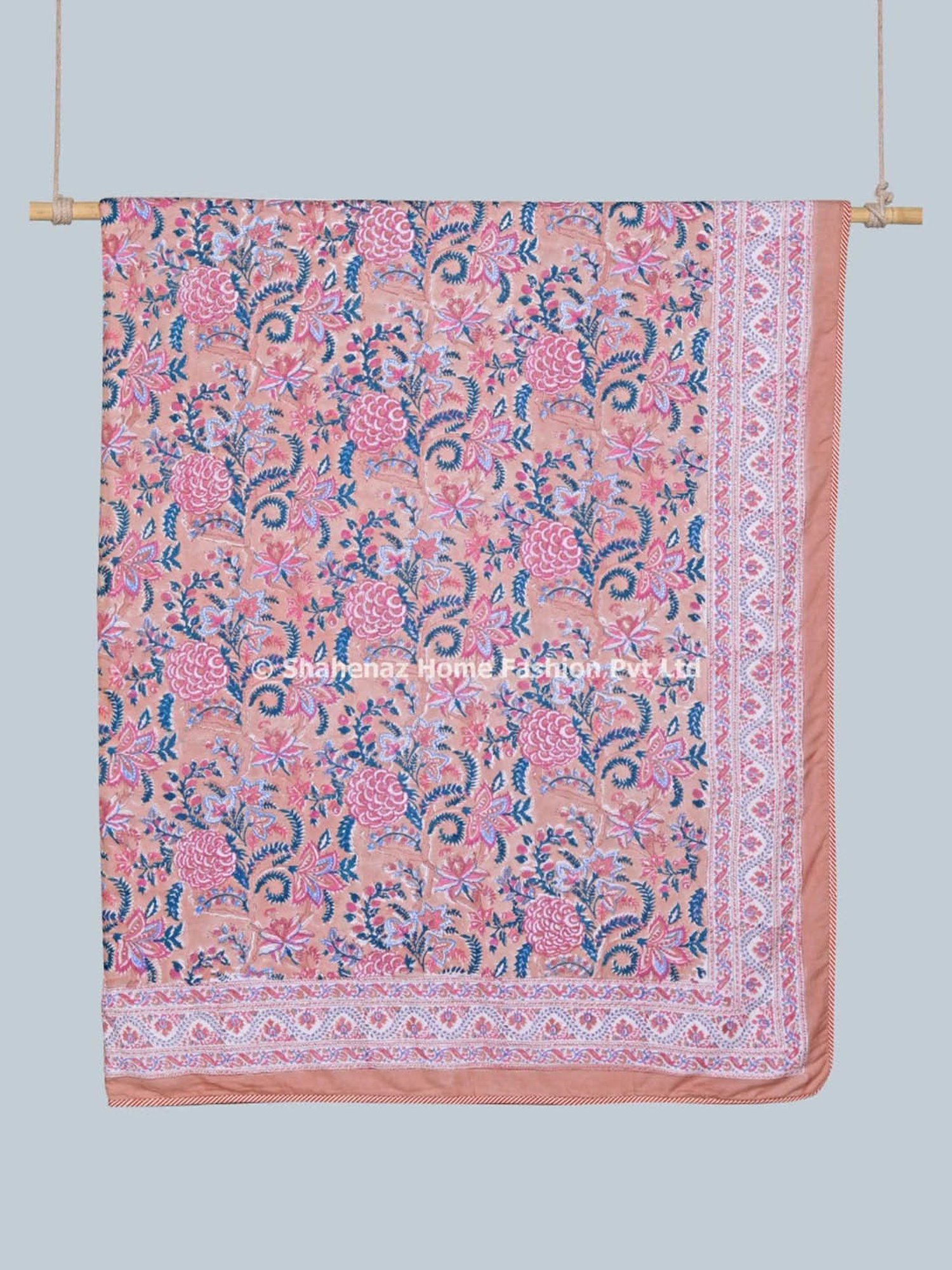 JaipurFabric Green Cotton 150 GSM Reversible Ac Dohar