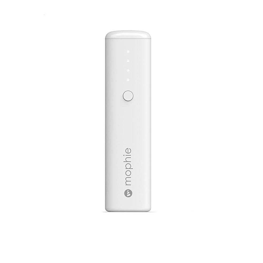 mophie Power Boost Universal External Battery, 2 Charges (5,200mAh ), White