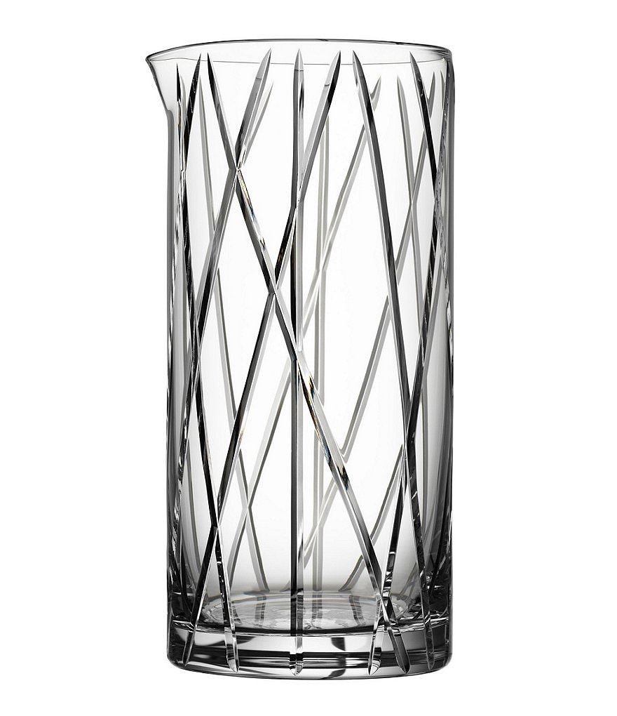 Orrefors City Mixing Glass With Bar Spoon