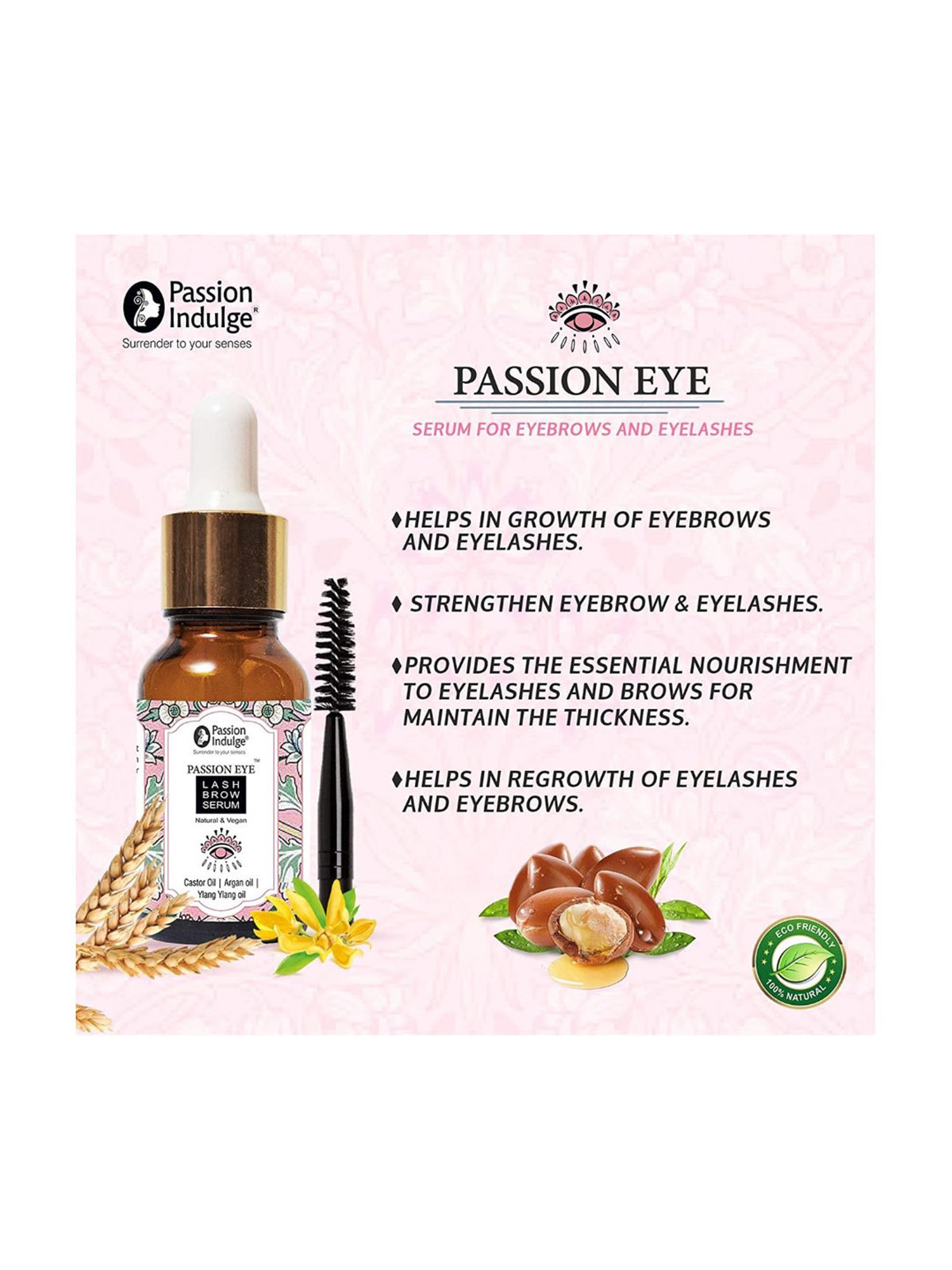 Passion Indulge Passion Eye Lash Brow Serum - 10 ml