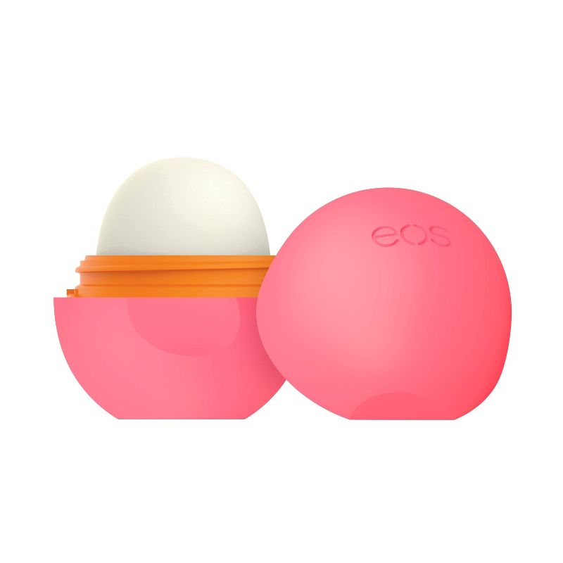 eos Super Soft Shea Lip Balm Sphere - Strawberry Peach - 0.25oz