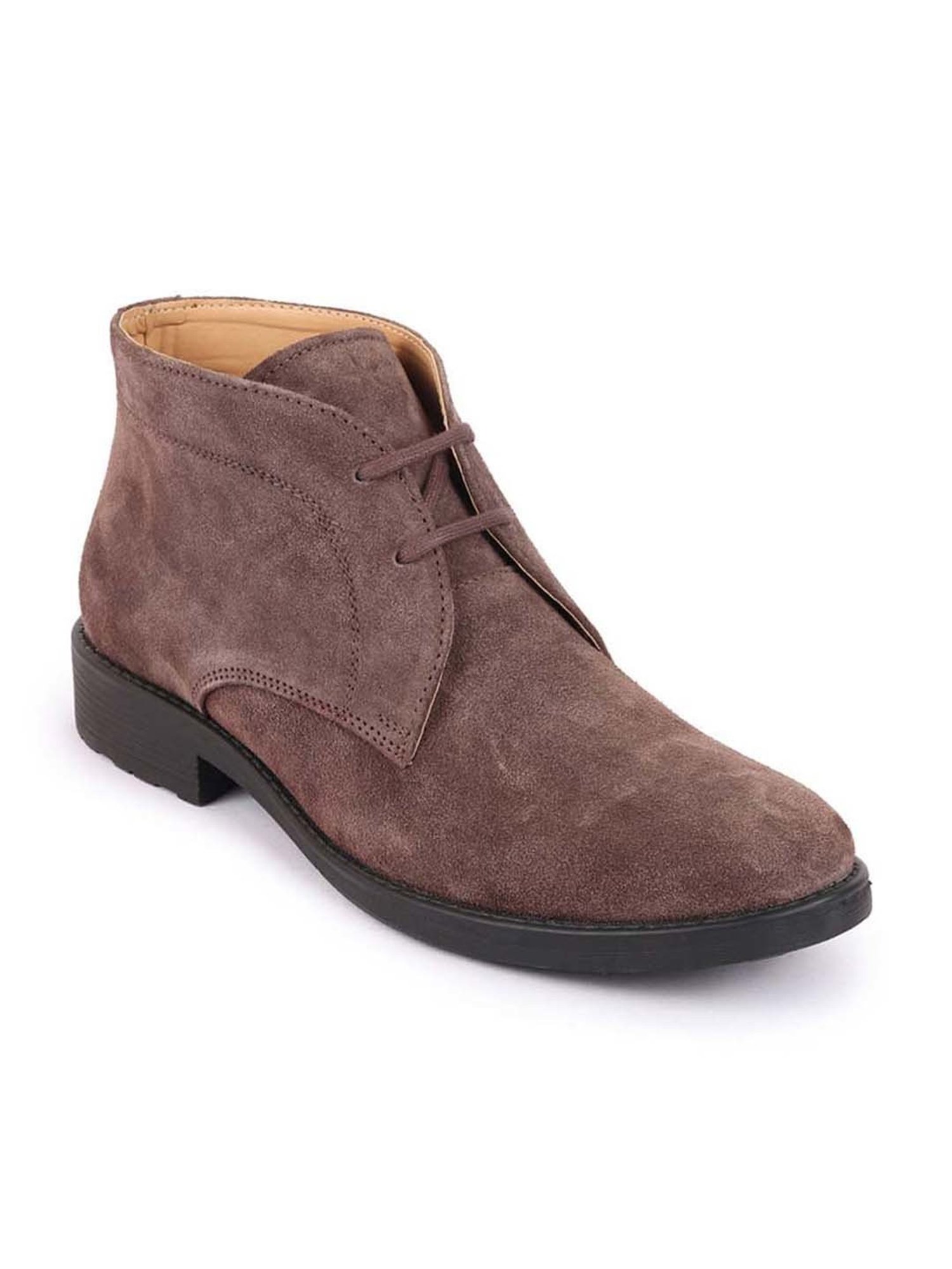 Fausto Men's Brown Chukka Boots