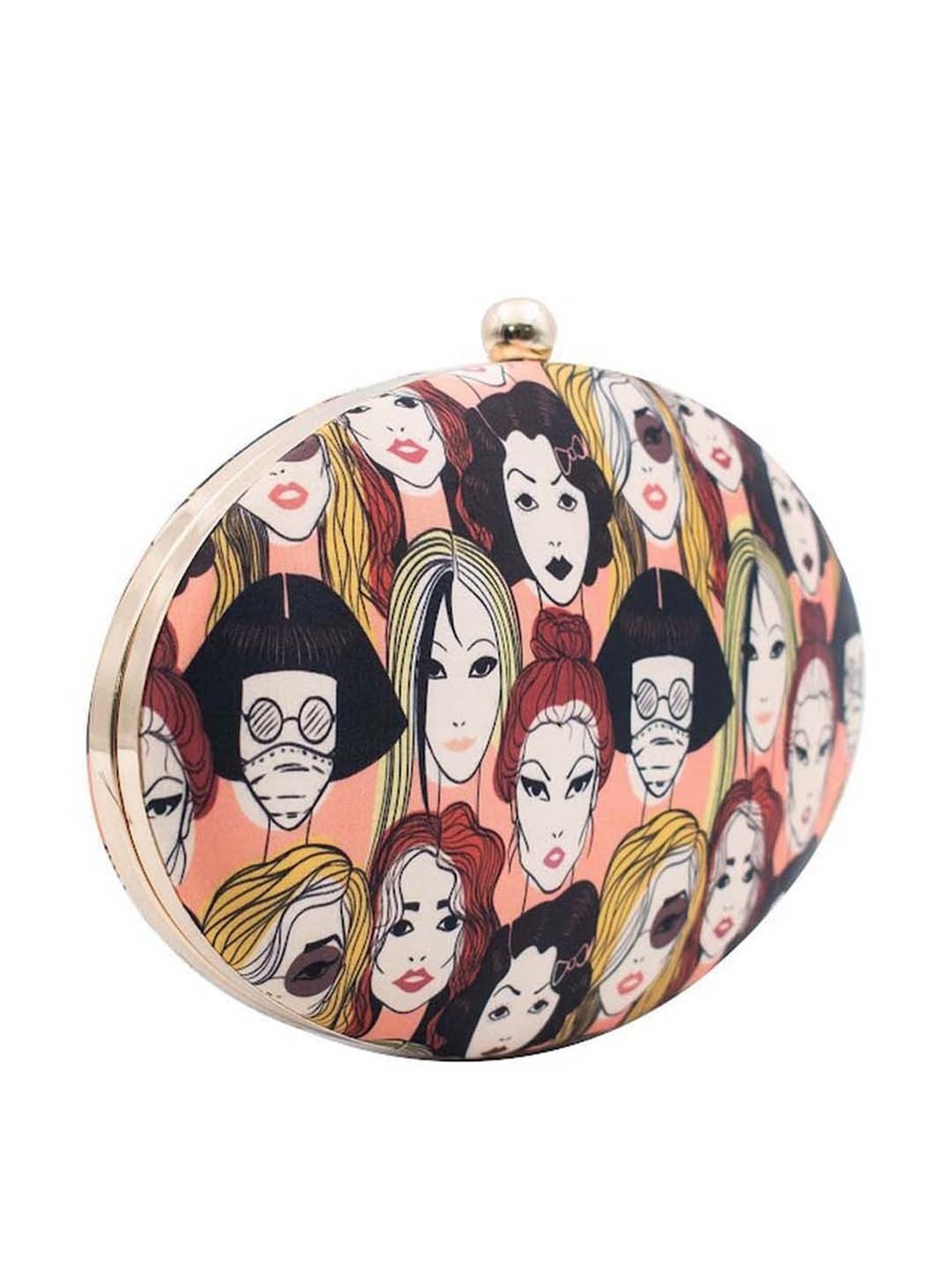 Sugarcrush Multicolor Printed Clutch