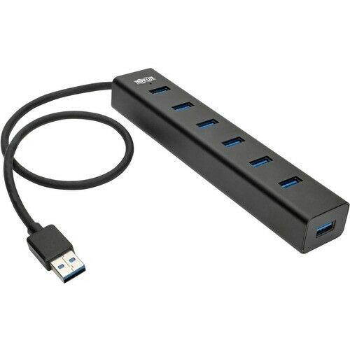 NEW Tripp Lite U360-007-AL 7-Port Portable USB 3.0 SuperSpeed Mini Hub, Aluminum