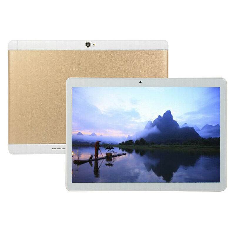 New 10.1" Tablet PC 4+64G HD Android 8.0 4G WIFI/WLAN Dual SIM Cam GPS 2020