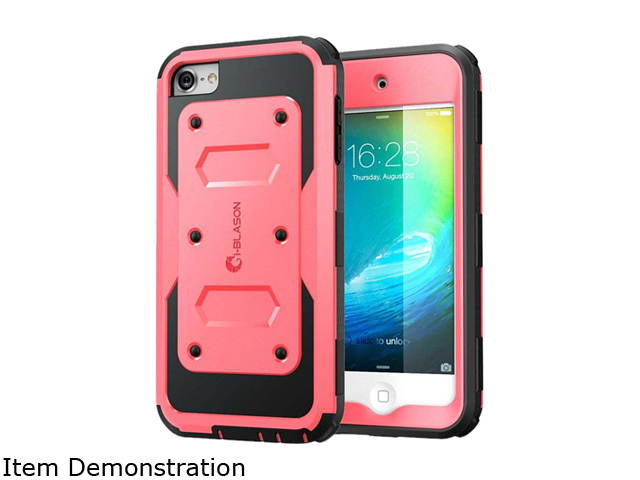i-Blason Apple iPod Touch (5th & 6th Generations) Case - Armorbox Series Fullbody Case with Screen Protector iTouch-6G-Armorbox-Pink