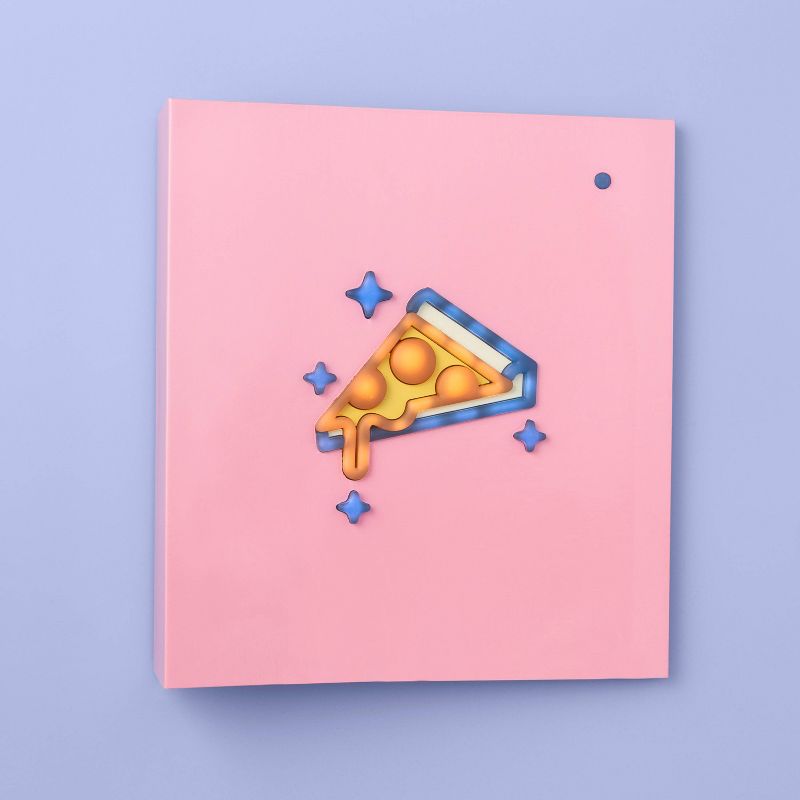 More Than Magic™ Pizza Light Up 2" Binder