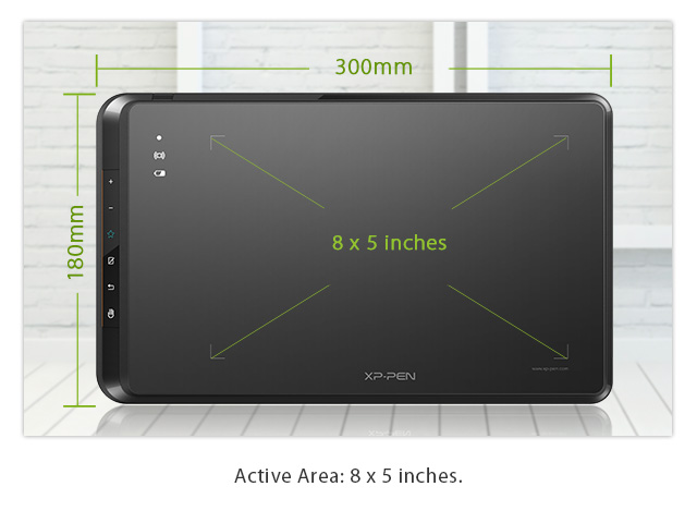 XP-Pen Star05 Wireless Drawing tablet Battery-free Stylus Graphics Drawing Tablet with Touch Express Keys