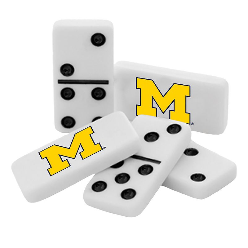 MasterPieces NCAA Michigan Wolverines Double-Six Dominoes