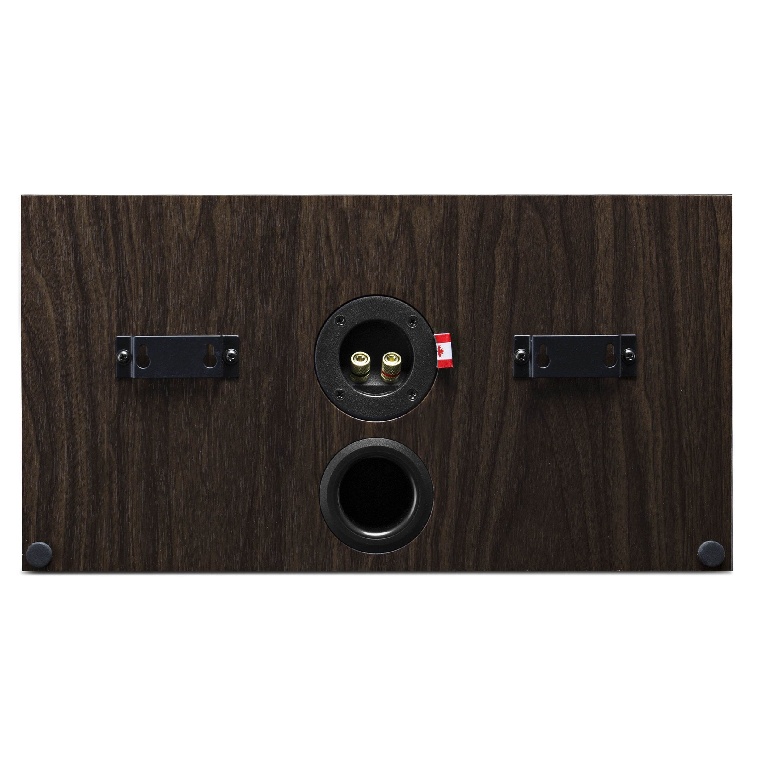 Fluance Signature HiFi  2-Way Bipolar Surround Speakers for Wide Dispersion Surround Sound in Home Theater Systems - Natural Walnut/Pair (HFBPW)