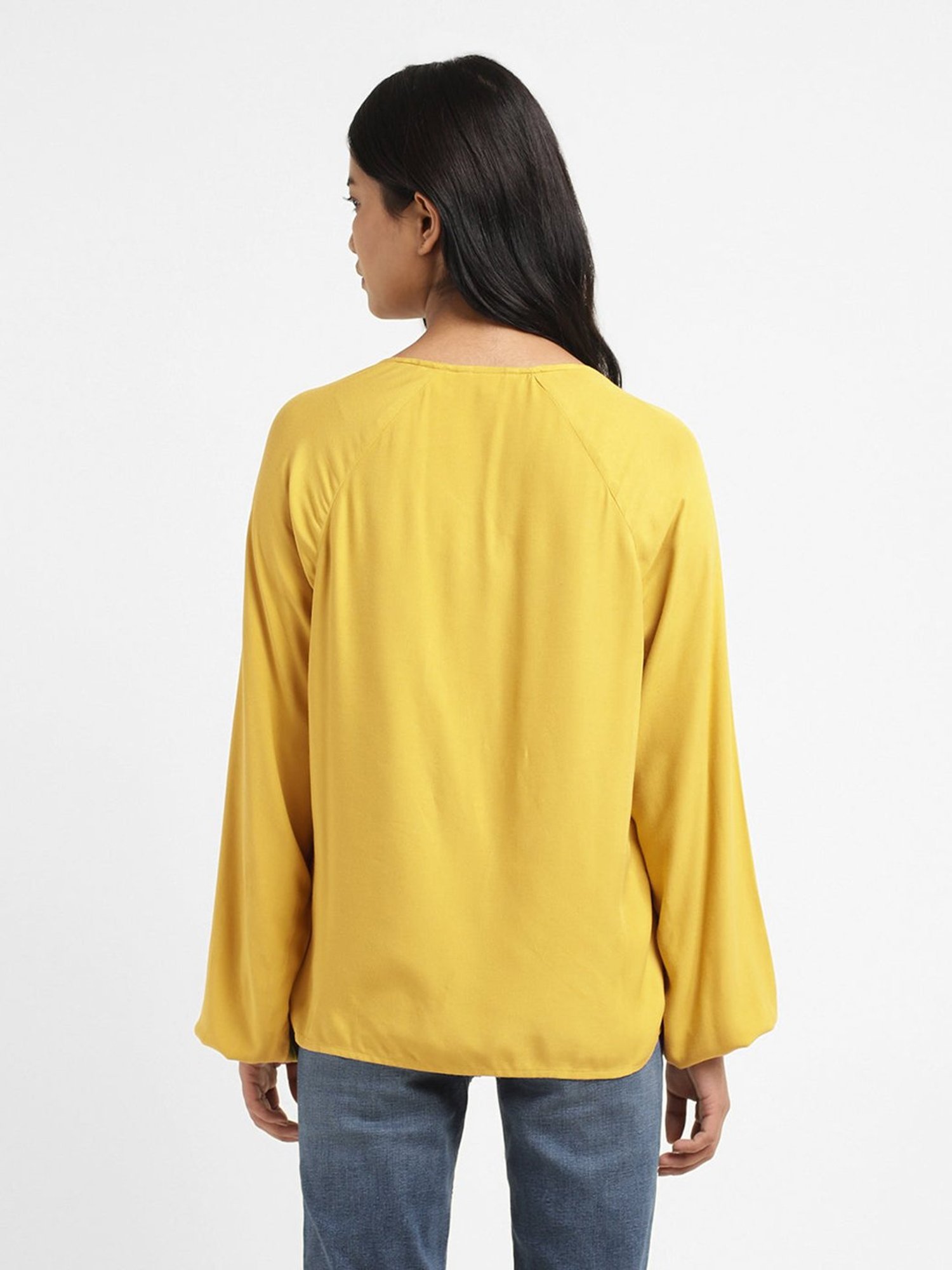 Levi's Mustard Regular Fit Top