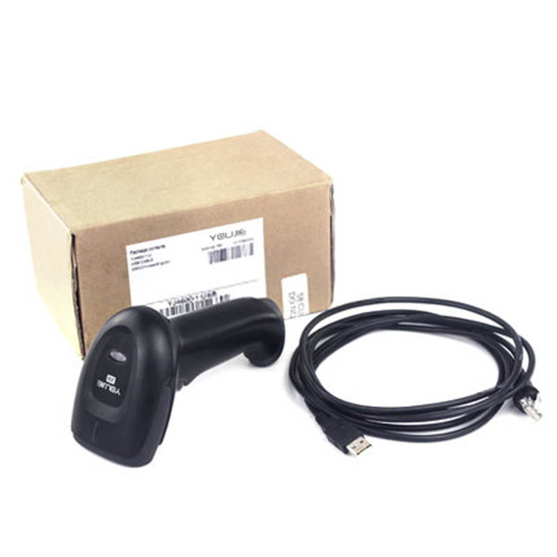 Honeywell YJ4600 2d hand held Bar Code Scanner with USB cable, Black