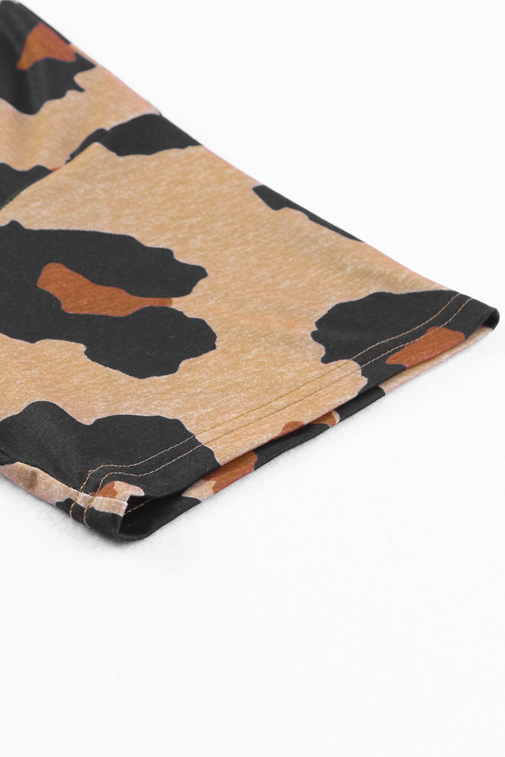 American Eagle Outfitters Peach Printed Crop Top