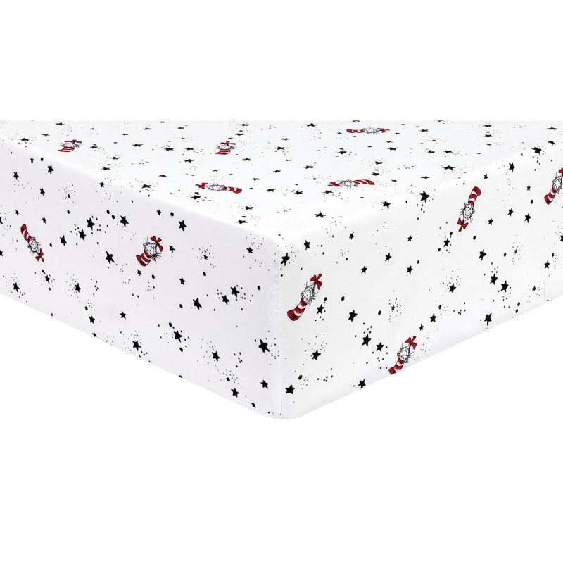 Dr. Seuss Lumberjack Cat in the Hat 5 Piece Crib Bedding Set