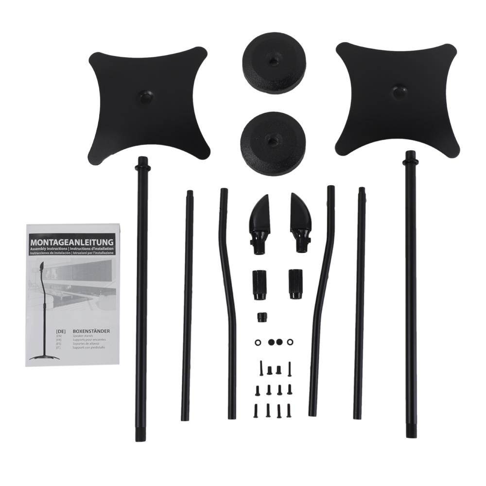 1 Pair New Black Speaker Stands Polk Audio Surround