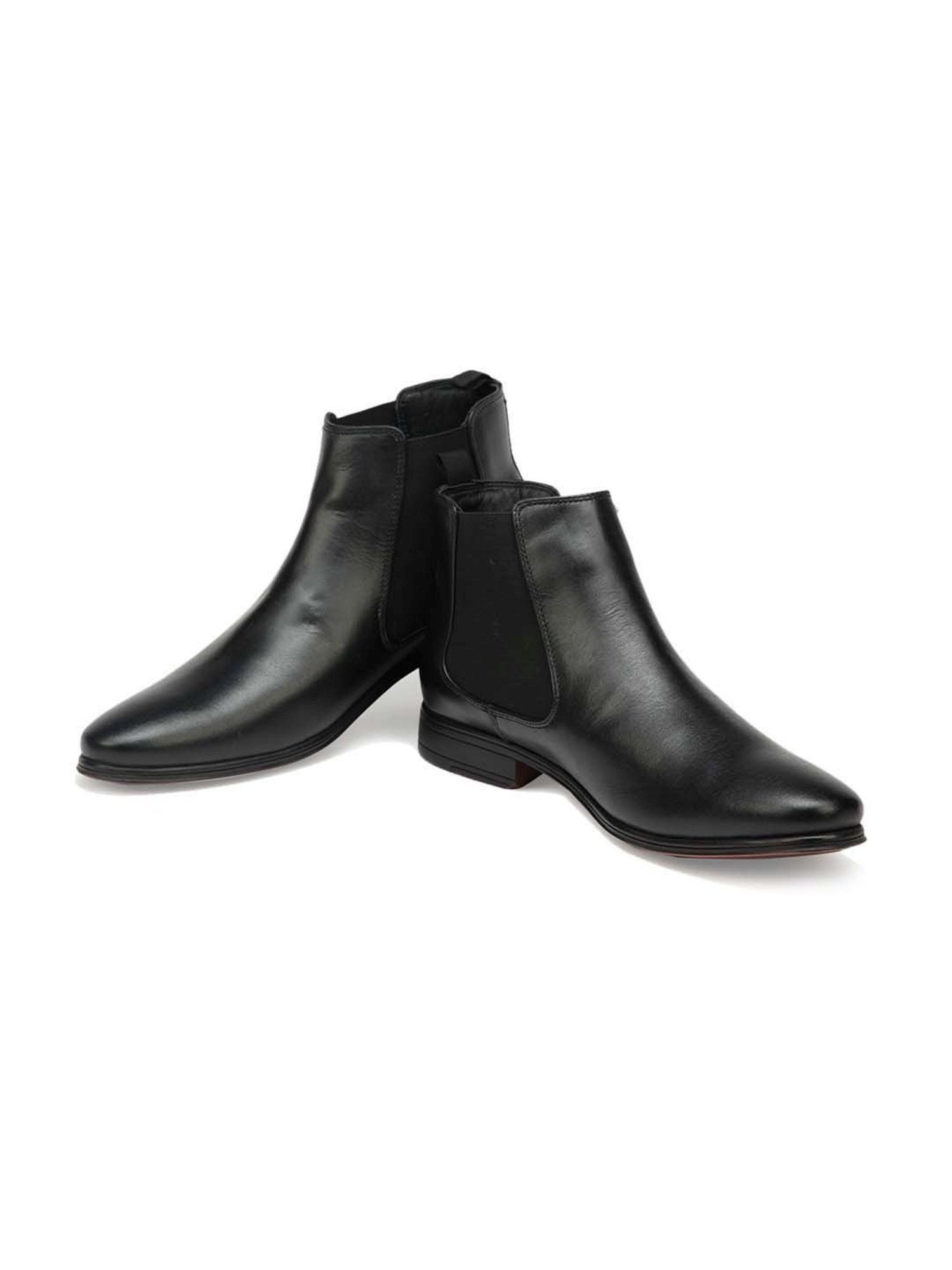 ID Men's Black Chelsea Boots