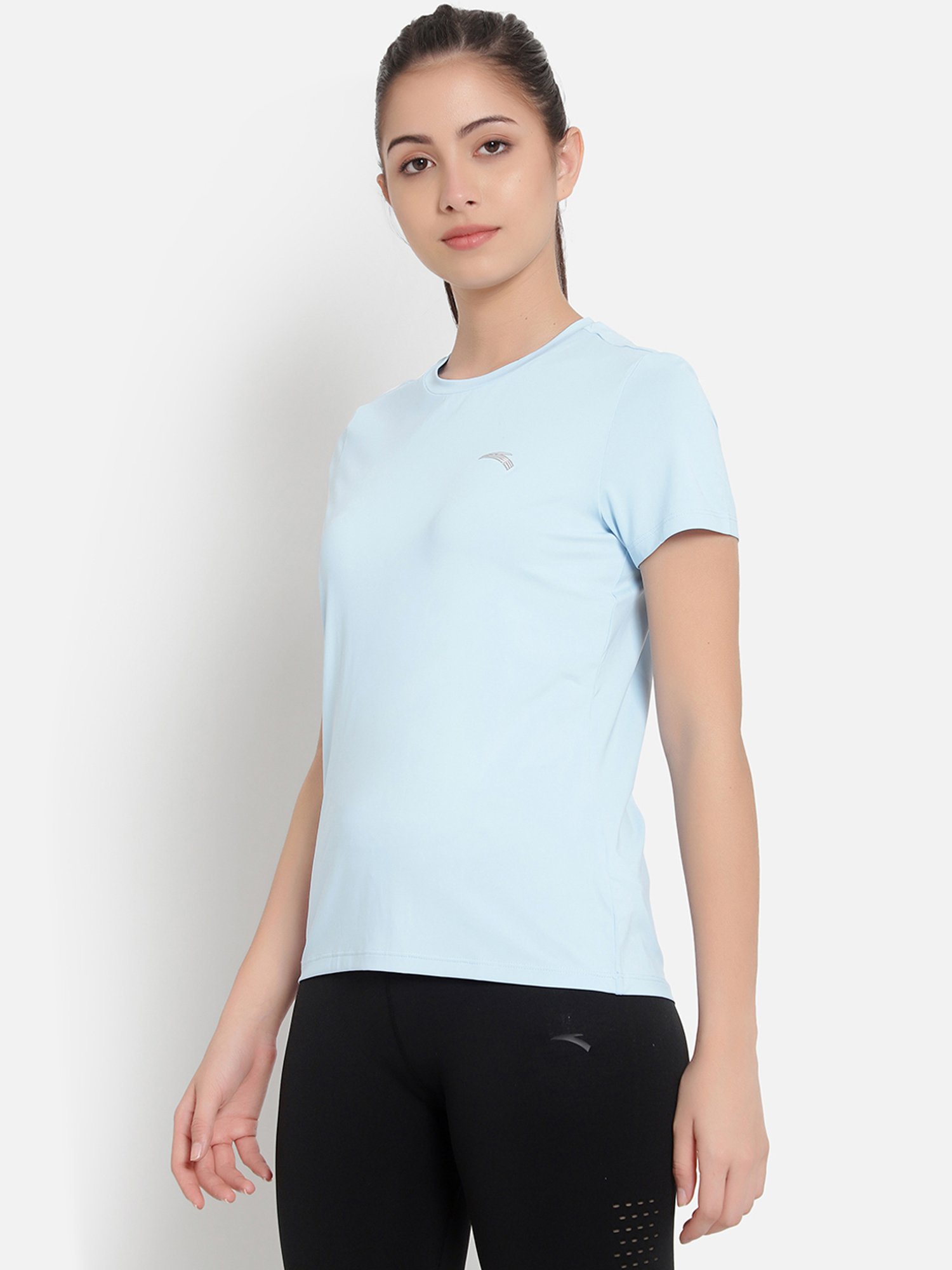 Anta Blue Regular Fit Sports T-Shirt