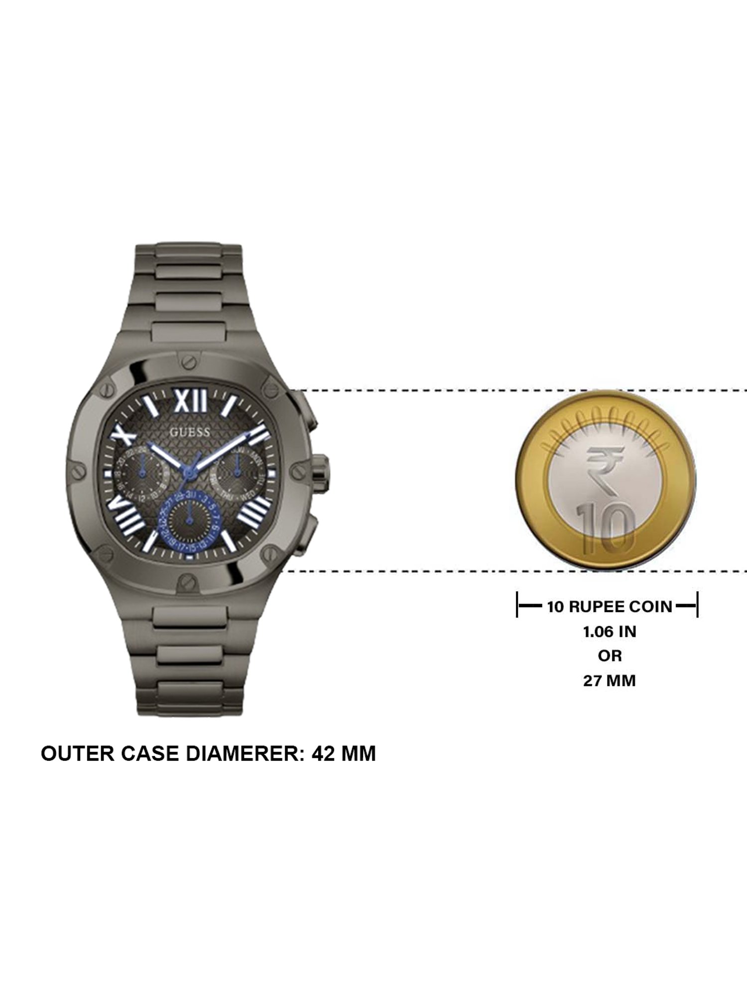 Guess GW0572G5 DRESS Chronograph Watch for Men