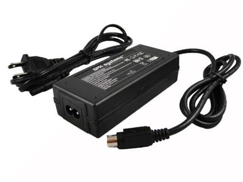 GPK Systems&reg; Ac Adapter for Hp External DVD Writers Hp DVD 940e 1040e 640e 740e 840e Nexxtech DVD Writers Drw-6s160px Lh-1p20ax Drive Power Cord