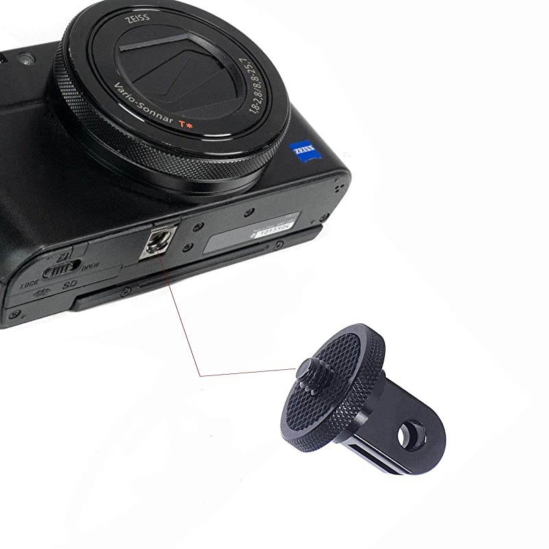 Camera Mount Adapter Compatible for GoProDJI Osmo Action Cameras | &frac14;20 Conversion Adapter for GoPro Mounting System| Mount Your Camera to Any GoPro or Other Action Cameras Mount Accessory