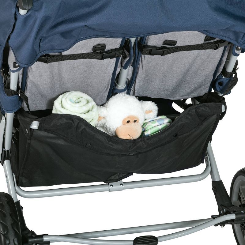 Foundations Gaggle Jamboree 6-Seat Stroller - Navy/Gray