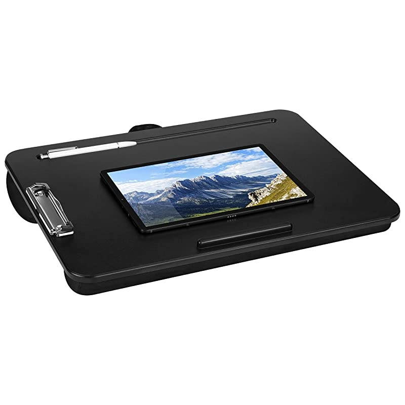 Clipboard Lap Desk - Black - Fits Up to 15.6 Inch Laptops - Style No. 45138