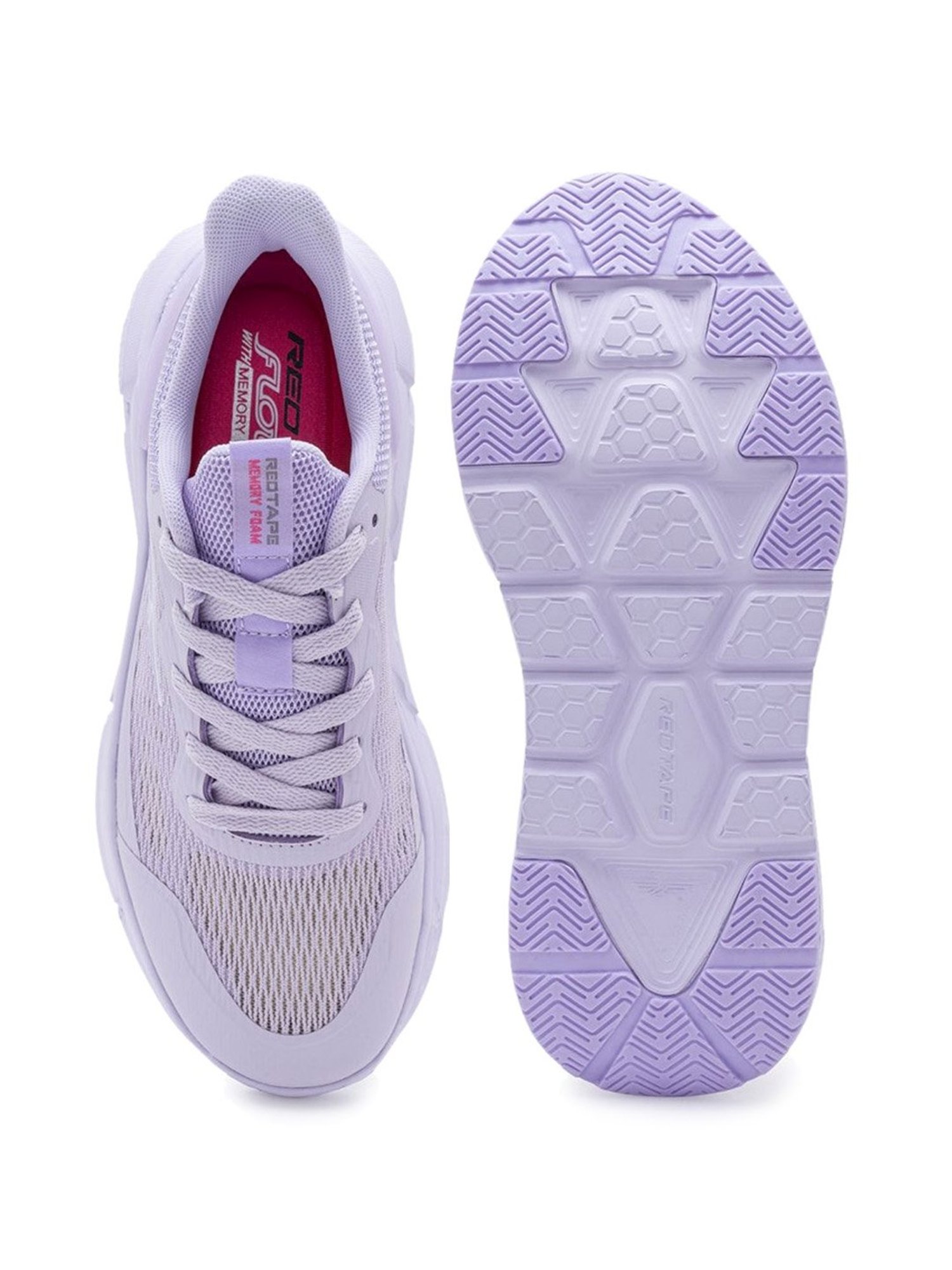 Red Tape Women's Purple Running Shoes