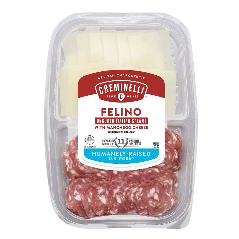 Creminelli Sliced Felino & Manchego - 2.2oz