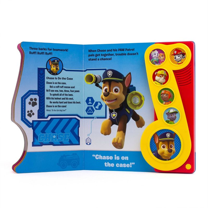 PAW Patrol - PAWsome Songs! Little Music Note Sound Board Book (Paperback)