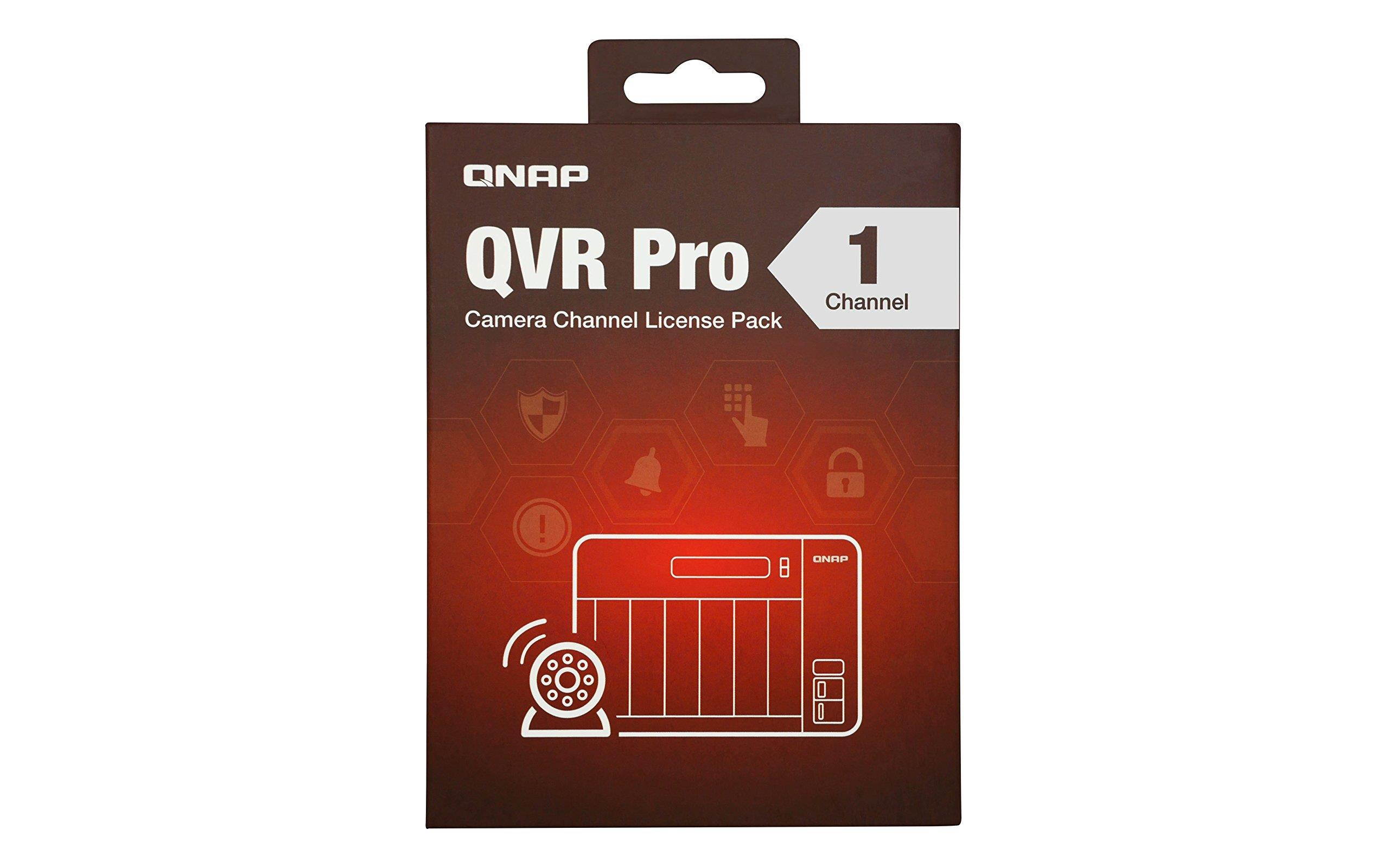 QNAP LIC-SW-QVRPRO-1CH QNAP QVR Pro 1 Channel License (QVR Pro Gold is Required)