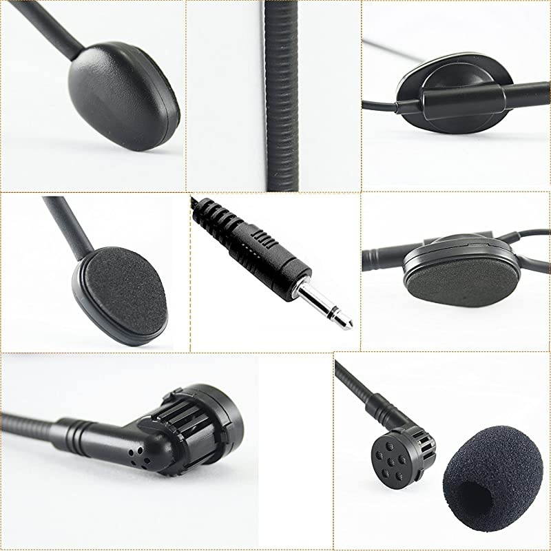 Headset Microphone for Wireless Tour Guide SystemMonitoring SystemTeachingConferenceTour Guides 35mm Headset Microphone