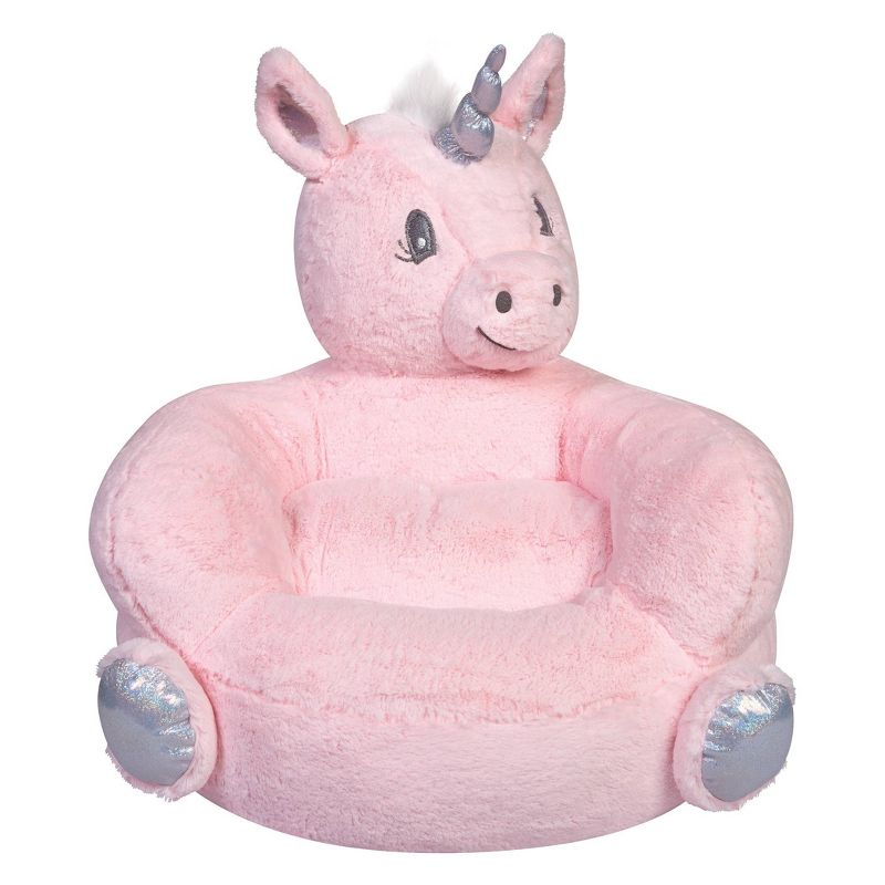 Unicorn Plush Character Chair Pink - Trend Lab
