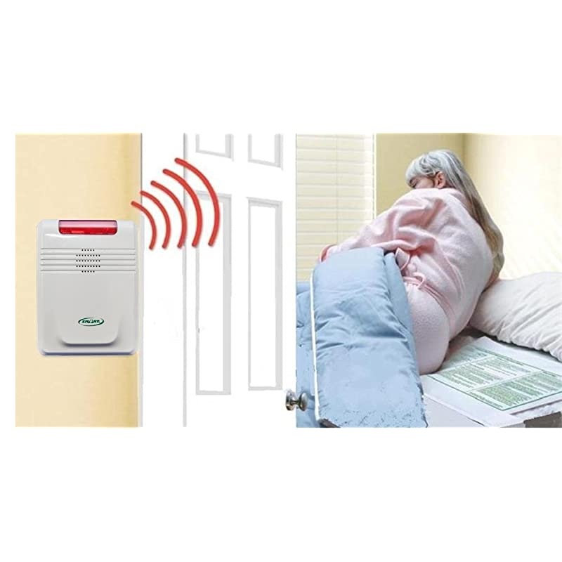 Caregiver Wireless and Cordless Weight Sensing Bed Pad 10 x 30 Monitor or Alarm Included