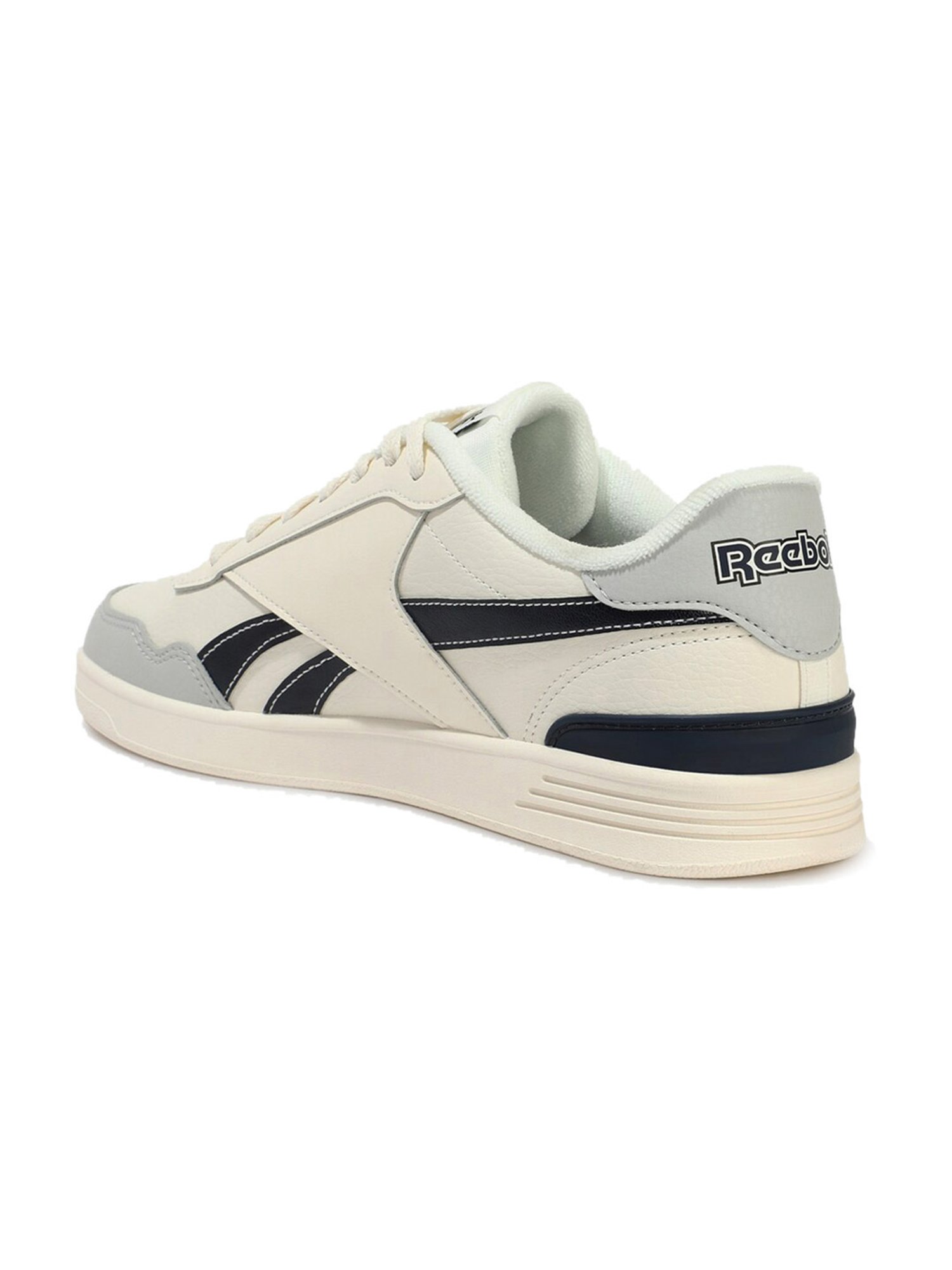 Reebok Men's Court Advance Clip Cream Casual Sneakers