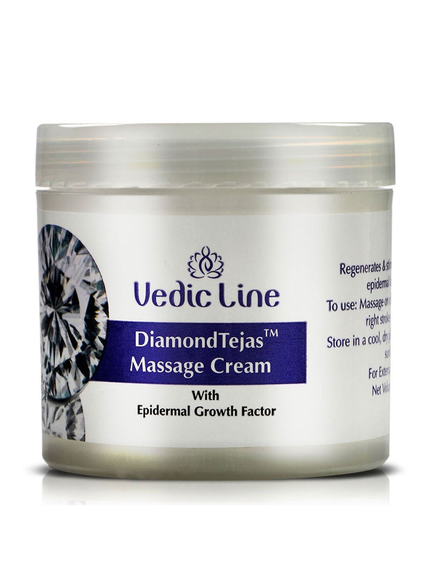 VEDIC LINE Diamond Tejas Massage Cream - 100 ml