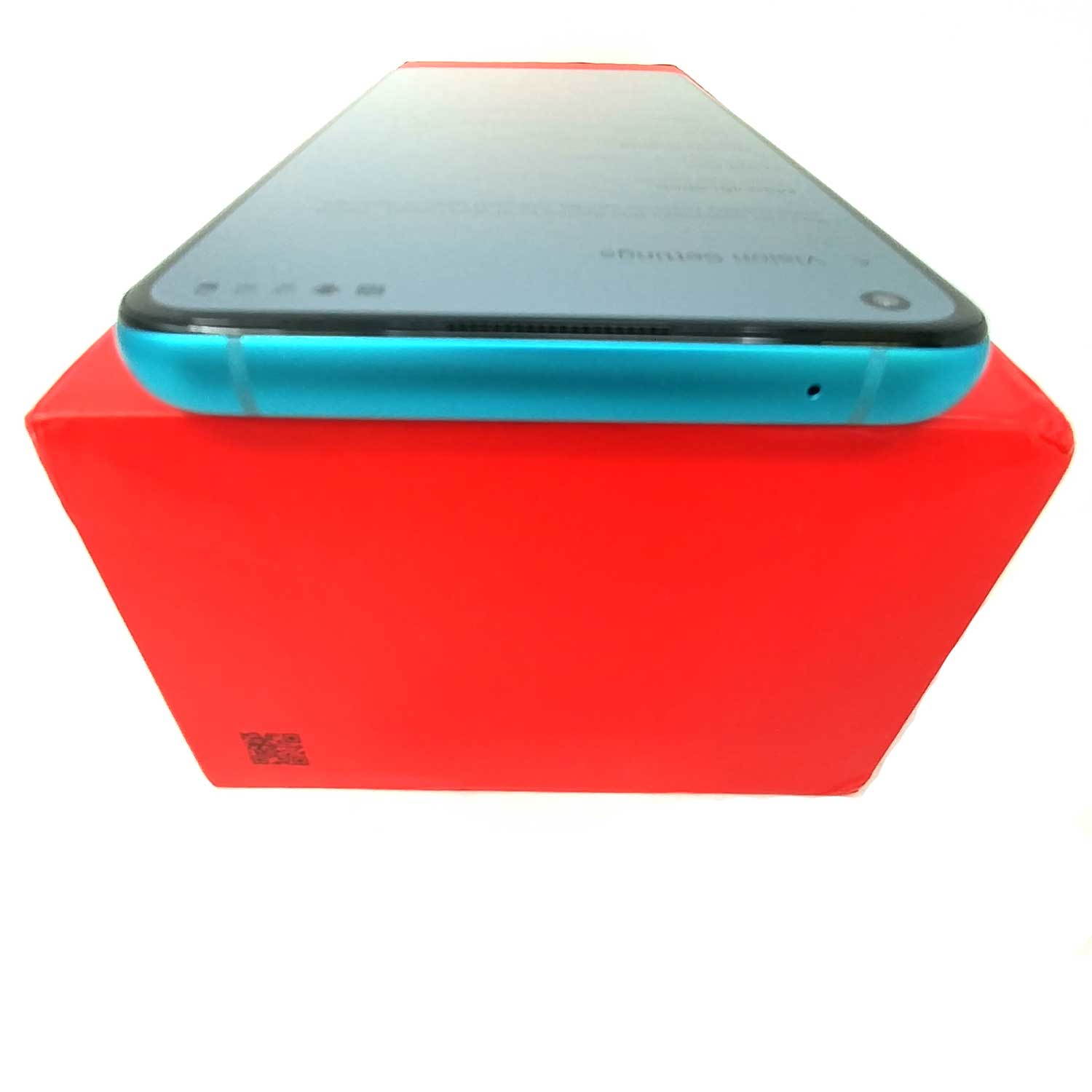 OB OnePlus 8T 5G 128GB Dual SIM KB2001 GSM Factory Unlocked 6.55 in Fluid AMOLED Display 8GB RAM Quad Camera Smartphone - Aquamarine Green