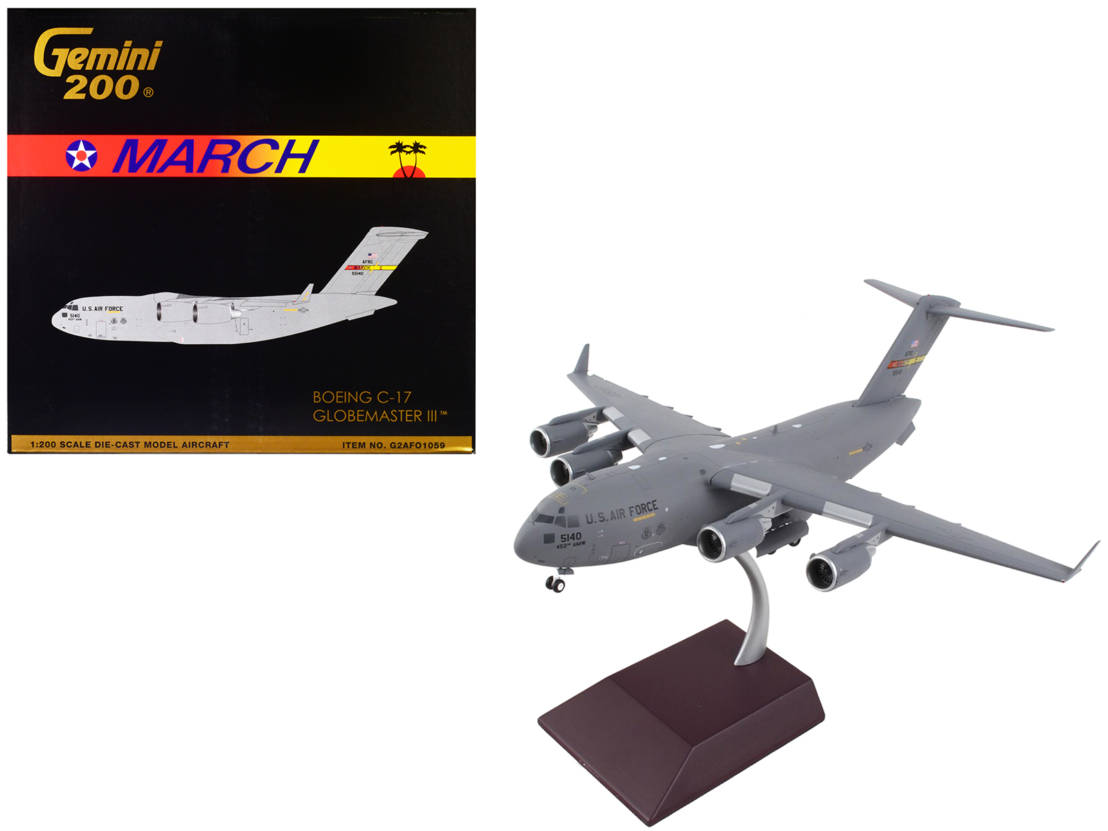 Boeing P-8 Poseidon Patrol Aircraft "Republic of Korea Air Force" Gray "Gemini 200" Series 1/200 Diecast Model Airplane by GeminiJets