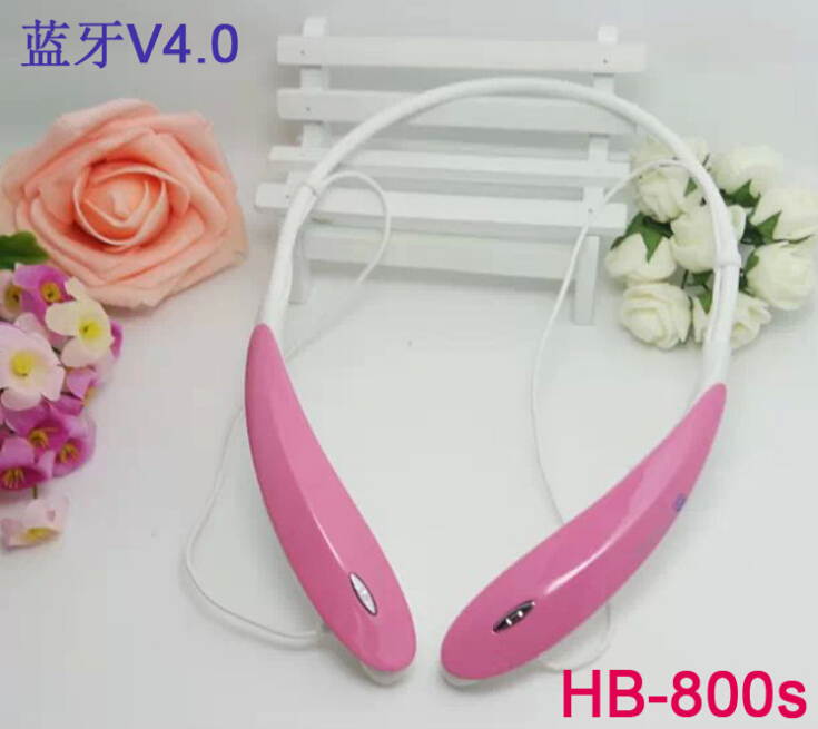 HB-800S Bluetooth Headset Stereo Sports Wireless Headphones With MP3 Mic Neckband Earphone for Lg Samsung Iphone HTC
